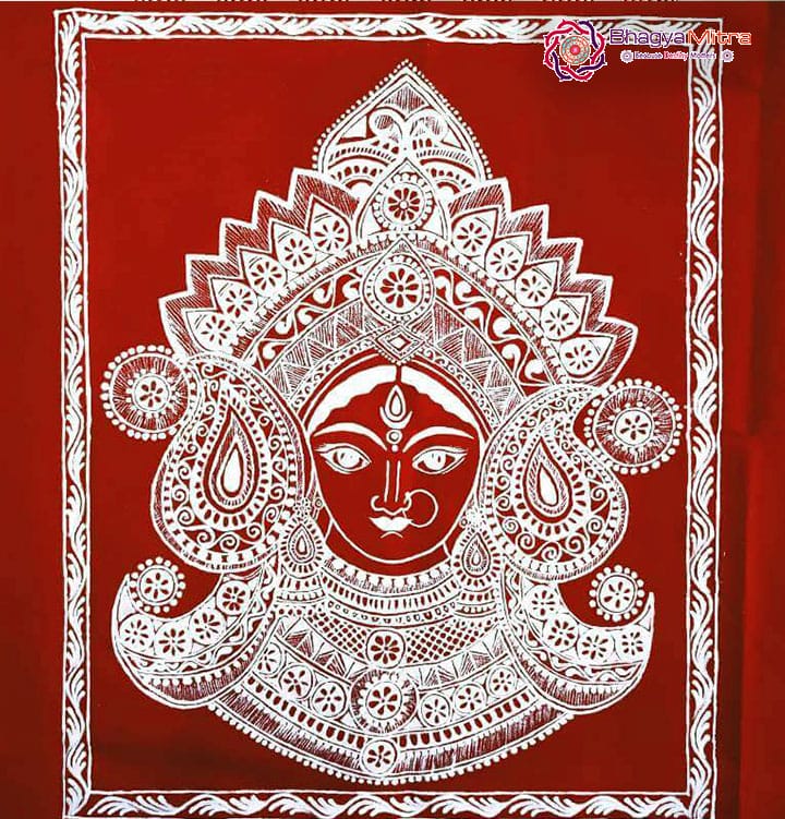 Maa Durga Face Wall Hanging